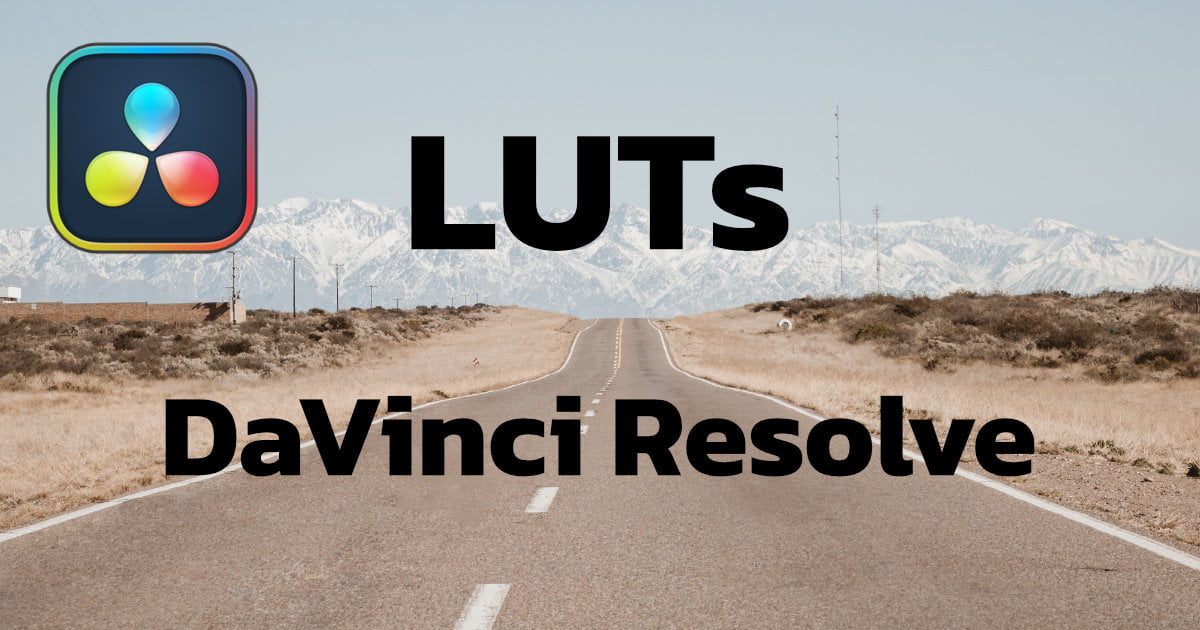 luts in davinci resolve