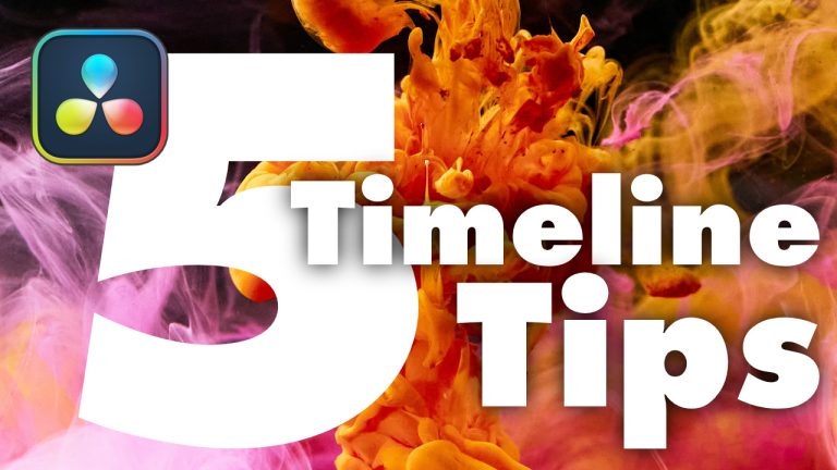 5 Tips Moving Footage on Timeline in DaVinci Resolve