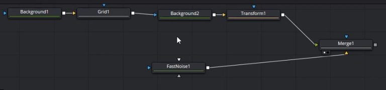 node tree after adding fastnoise