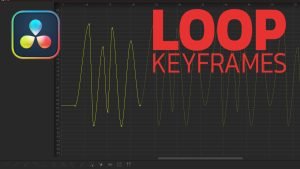 Save time looping keyframes in Fusion