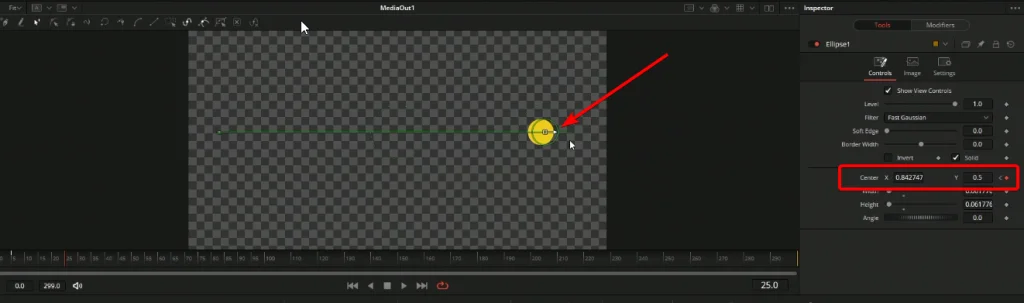 create keyframe path in fusion