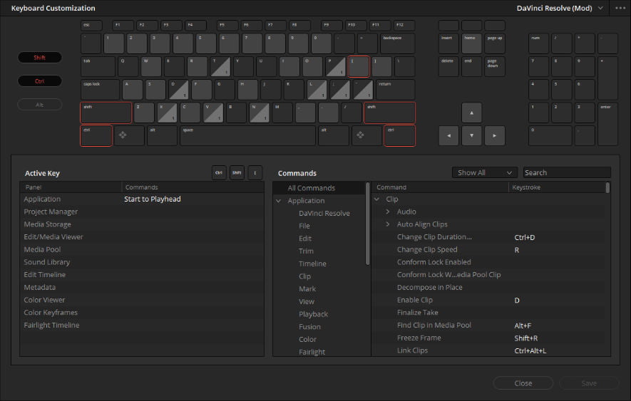 keyboard customization