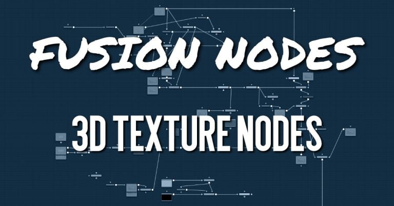 3D Texture Nodes