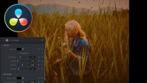 Adding a vintage worn look and dirt quickly in DaVinci Resolve 15