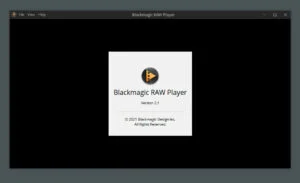 Blackmagic RAW Player 2.1