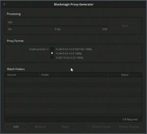 Blackmagic Proxy Generator and DaVinci Resolve - JayAreTV