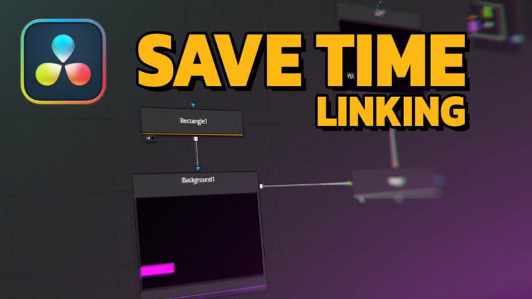 Link inputs in Fusion to save time