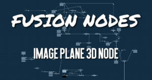 Image Plane 3D Node