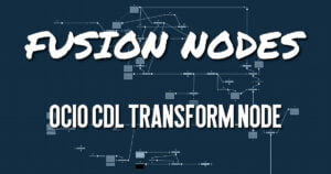OCIO CDL Transform Node