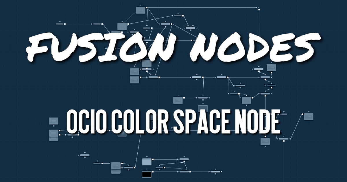 OCIO Color Space Node