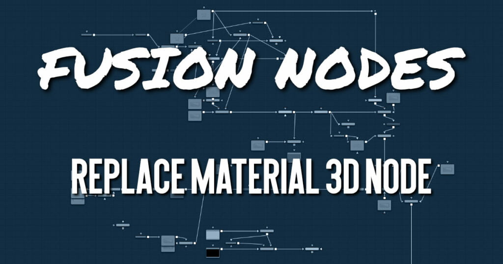 Replace Material 3D Node