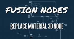 Replace Material 3D Node