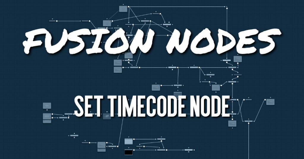 Set Timecode Node