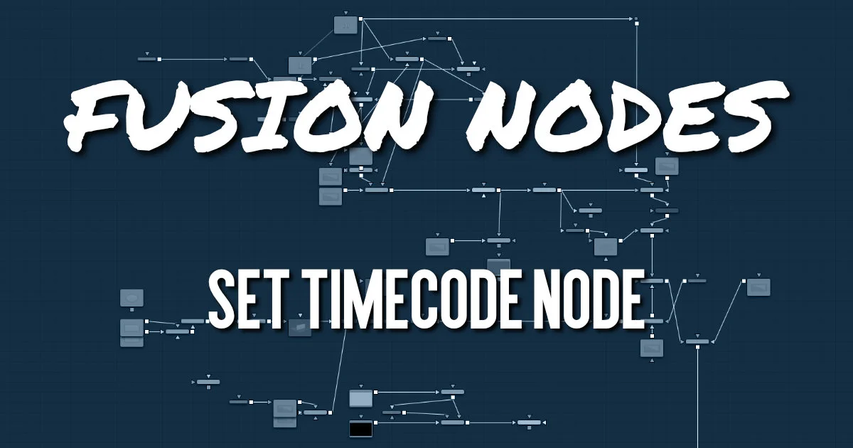 Set Timecode Node