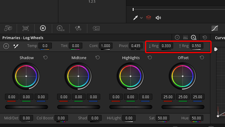 log wheels high and low range