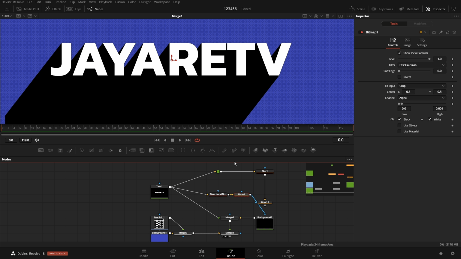 davinci resolve fusion text effects