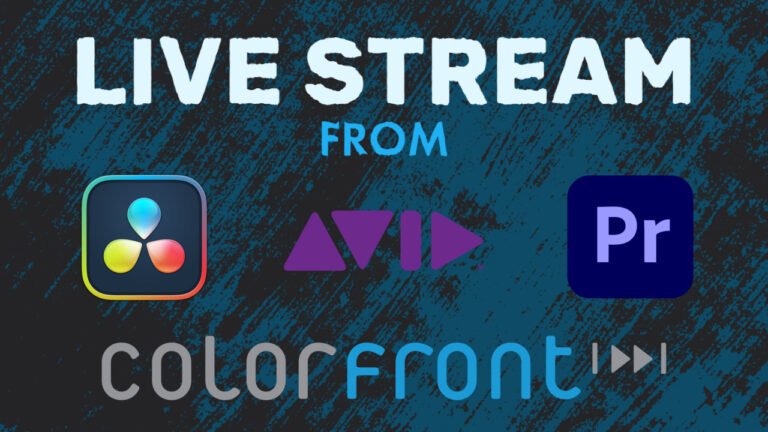 Colorfront – Live stream color accurate from DaVinci Resolve, Premiere, Avid
