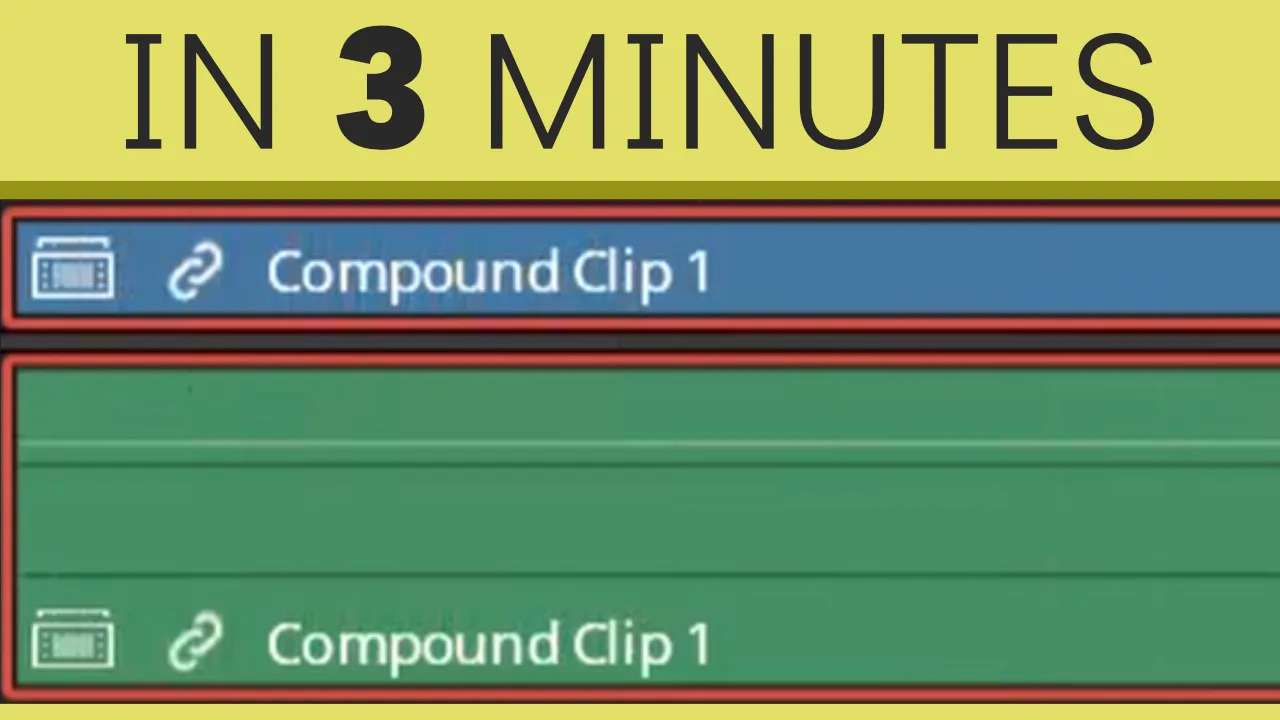 DaVinci Resolve Compound Clip Explained