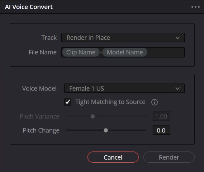 AV Voice Convert Tool