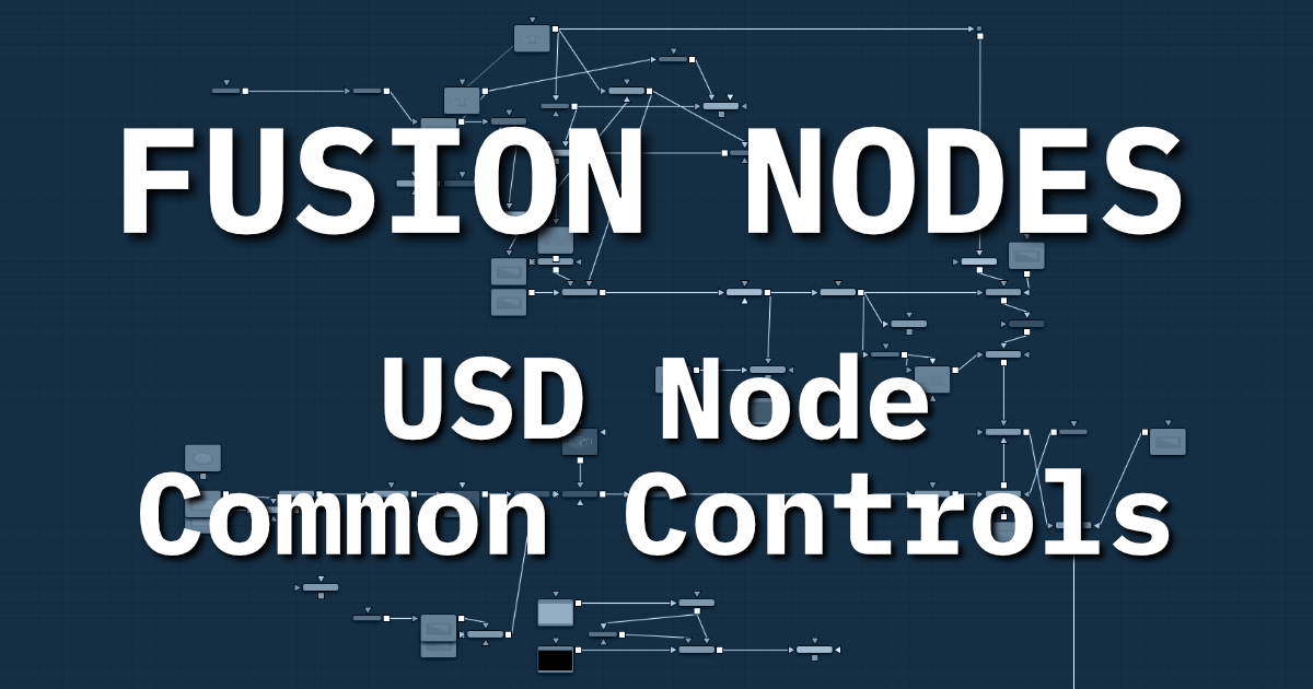 USD Node Common Controls