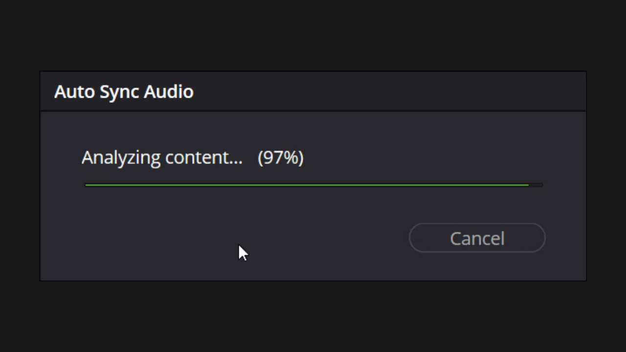 Auto Sync Audio and Video in DaVinci Resolve using Waveforms