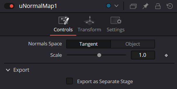 uNormalMap Node